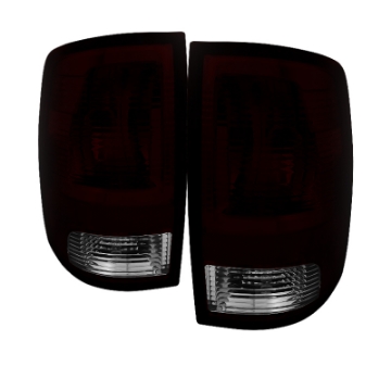Picture of xTune Dodge Ram 1500 09-15 OEM Style Tail Lights Dark Red ALT-JH-DR09-OE-RSM