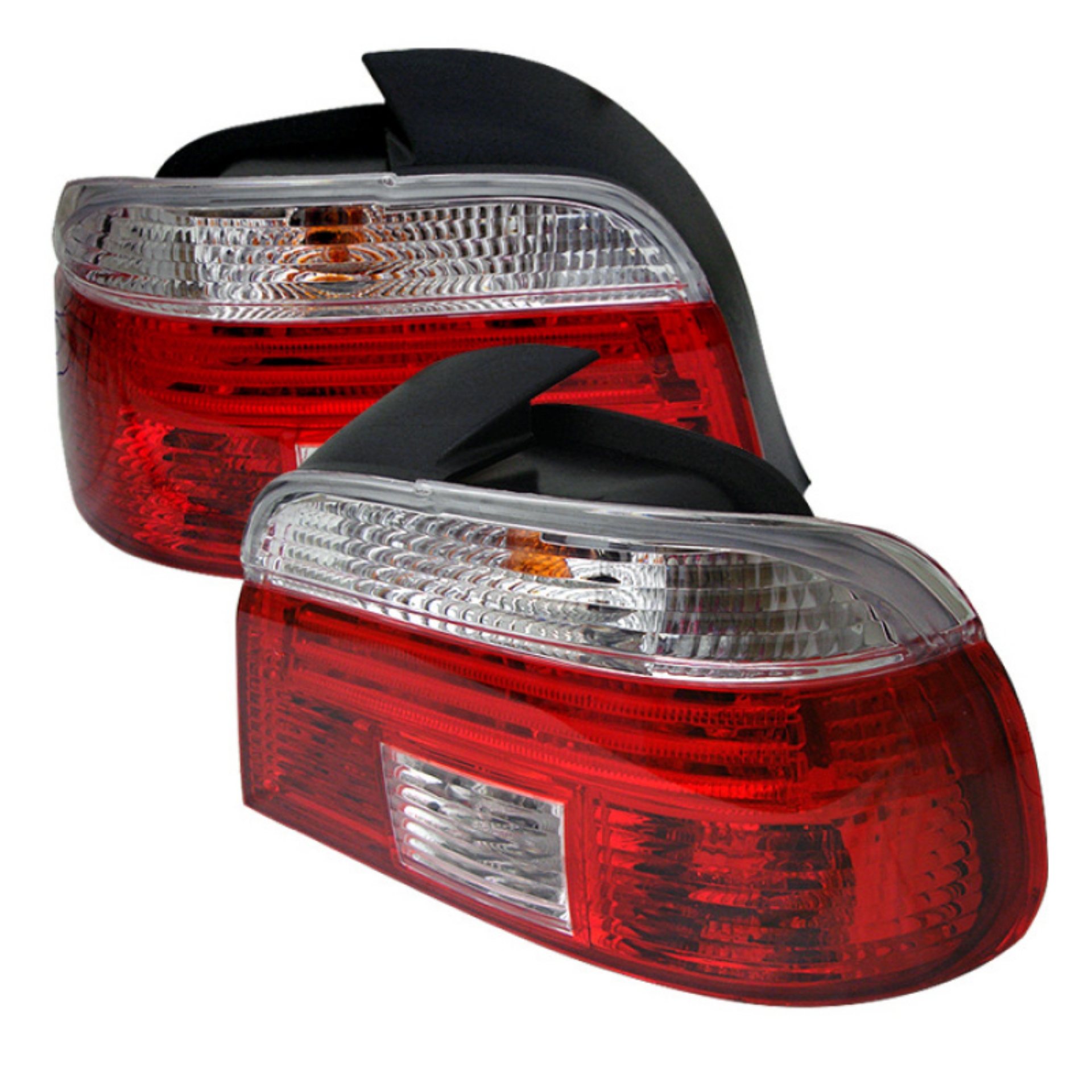 Picture of xTune BMW E39 5-Series 97-00 Tail Light Red Clear ALT-CI-BE3997-RC