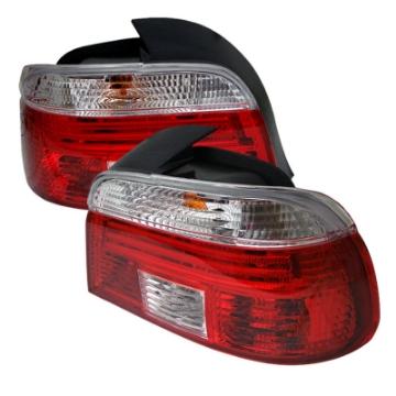Picture of xTune BMW E39 5-Series 97-00 Tail Light Red Clear ALT-CI-BE3997-RC