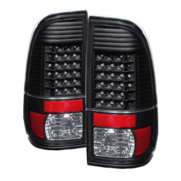 Picture of xTune Ford Super Duty 08-15 LED Tail Lights Black ALT-JH-FS08-LED-BK