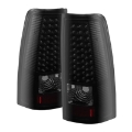 Picture of xTune Chevy Silverado 1500-2500-3500 99-02 LED Tail Lights Black Smoke ALT-ON-CS99-LED-BSM