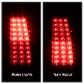 Picture of xTune Chevy Silverado 1500-2500-3500 99-02 LED Tail Lights Red Clear ALT-ON-CS99-LED-RC