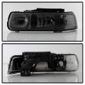 Picture of Xtune Chevy TahOE 00-06 Amber Crystal Headlights Smoke HD-JH-CSIL99-SM
