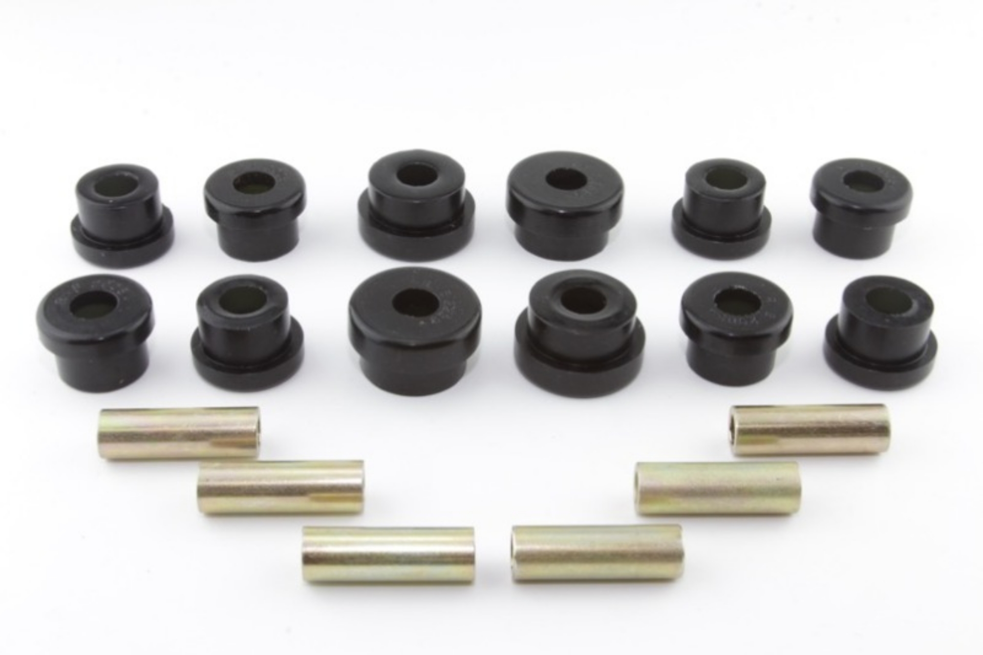 Picture of Whiteline Plus 88-00 Honda Civic - 88-9-95 CRX Rear Control Arm - Lower Inner & Outer Bushing Kit