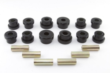 Picture of Whiteline Plus 88-00 Honda Civic - 88-9-95 CRX Rear Control Arm - Lower Inner & Outer Bushing Kit