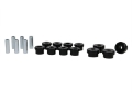 Picture of Whiteline Plus 88-00 Honda Civic - 88-9-95 CRX Rear Control Arm - Lower Inner & Outer Bushing Kit