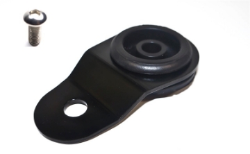 Picture of Torque Solution Radiator Mount w- Insert  Black  : Mitsubishi Evolution 7-8-9