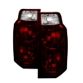 Picture of xTune Jeep Commander 06-10 OEM Style Tail Lights -Red Smoked ALT-JH-JCOM06-OE-RSM
