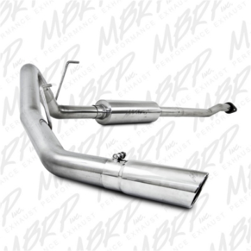Picture of MBRP 11-12 Ford F150 V6 Ecoboost 3in T409 Cat Back Single Side Exit