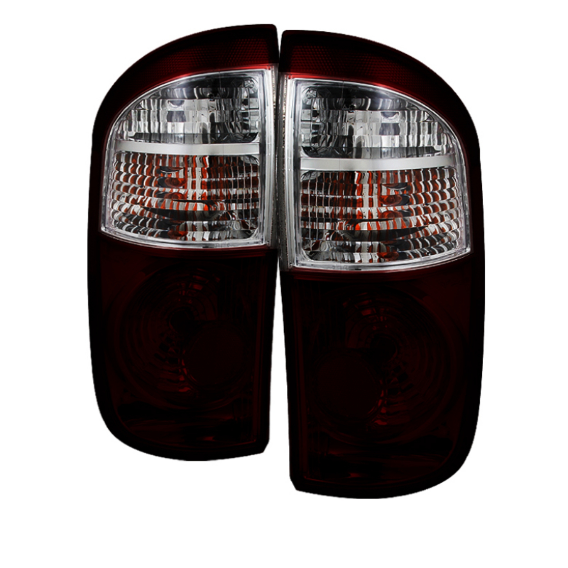 Picture of xTune Toyota Tundra Double Cab 04-06 OEM Style Tail Lights Red Smoked ALT-JH-TTU04-OE-RSM