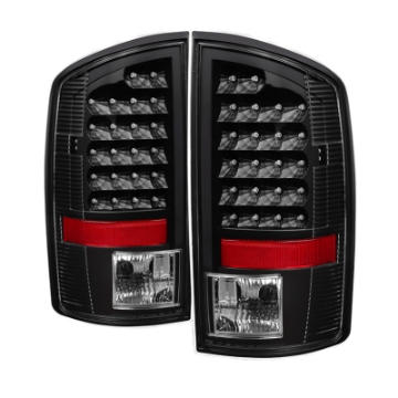 Picture of xTune Dodge Ram 07-08 1500 - Ram 07-09 2500-3500 LED Tail Lights Black ALT-JH-DR07-LED-BK