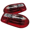 Picture of xTune Mercedes Benz W210 E-Class 96-02 LED Tail Lights Red Clear ALT-CL-MBW210-LED-RC