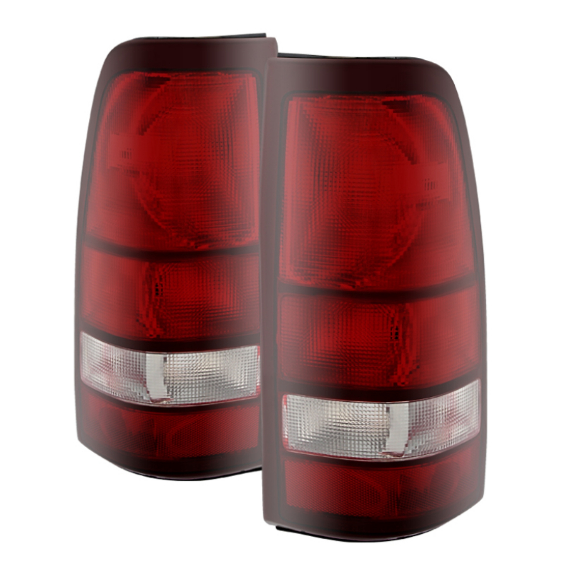 Picture of xTune Chevy Silverado 99-02 - GMC Sierra 99-06 OE Style Tail Lights Red Smoke ALT-JH-CS99-OE-RSM