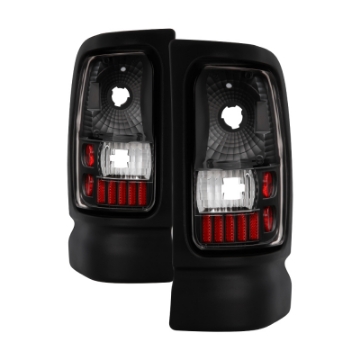 Picture of xTune Dodge Ram 1500-2500-3500 94-01 Euro Style Tail Lights Black ALT-ON-DRAM94-BK