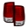 Picture of xTune Dodge Ram 1500 09-14 LED Tail Lights Incandescent Model Only Red Clear ALT-JH-DR09-LED-RC