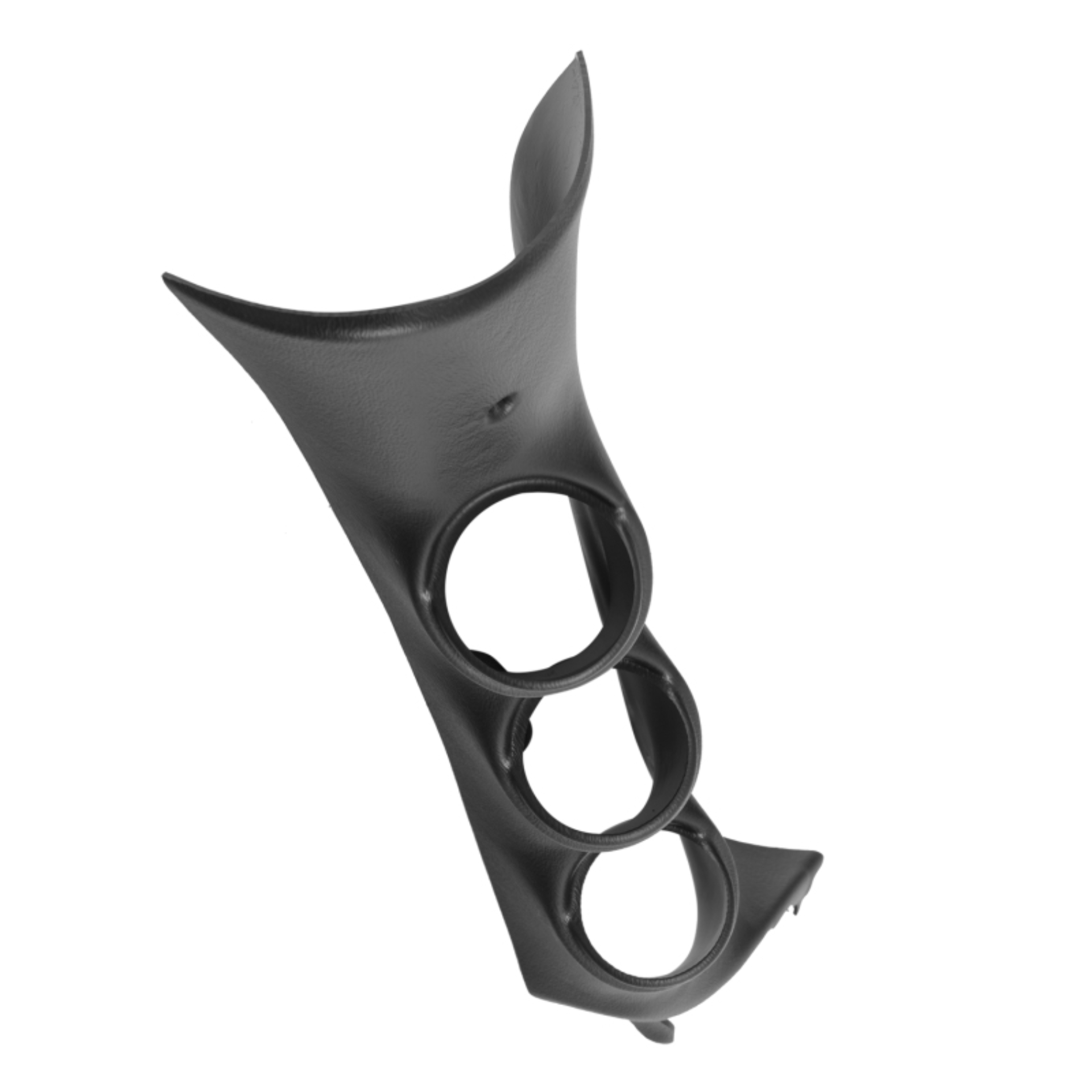 Picture of Autometer 07-12 Chevy Silverado-Duramax - 07-12 GMC Sierra-Duramax w- Speaker Blk Triple Pillar Pod