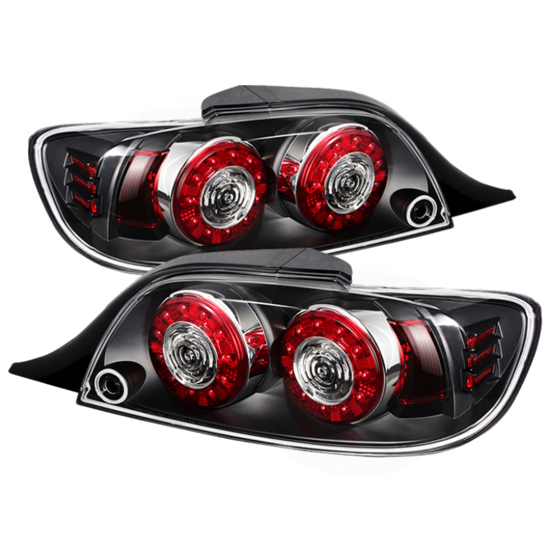 Picture of xTune Mazda Rx-8 04-08 LED Tail Lights Black ALT-ON-MRX804-LED-BK