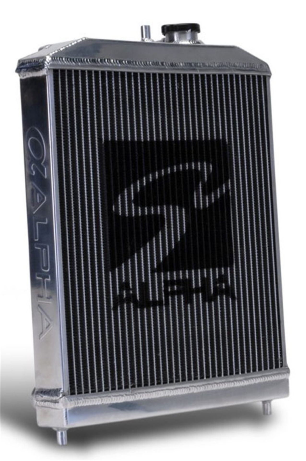 Picture of Skunk2 Alpha Series 92-00 Honda Civic Radiator Half Size Dual Core Manual Trans
