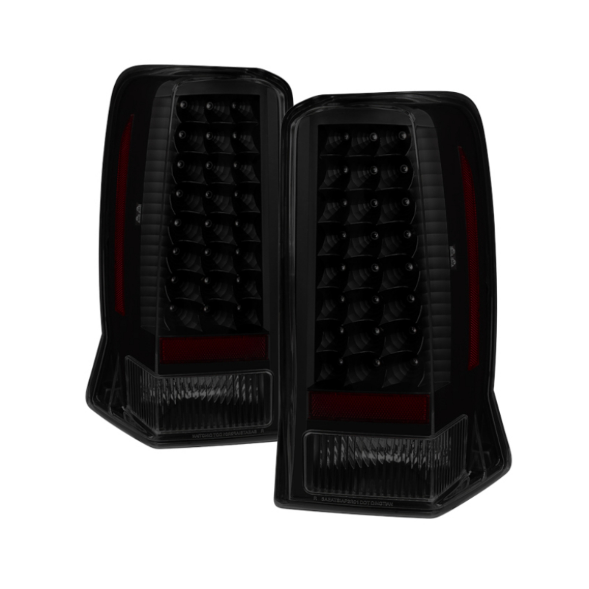 Picture of xTune Cadillac Escalade 02-06 LED Tail Light Black Smoked ALT-JH-CE02-LED-BSM