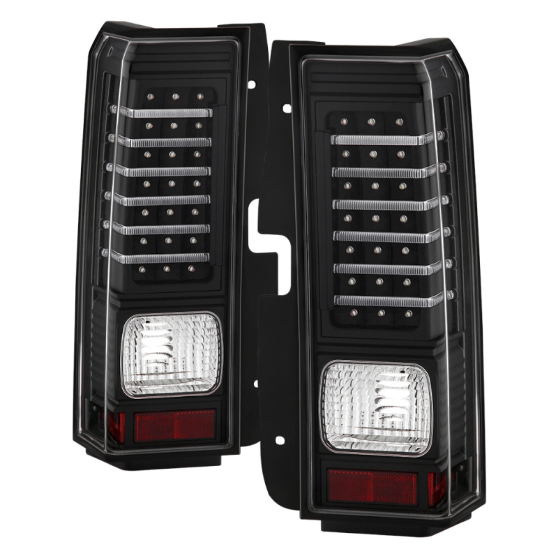Picture of xTune Hummer H3 06-09  Non H3T  LED Tail Lights Black ALT-ON-HH306-LED-BK