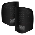 Picture of xTune Chevy Silverado 07-13 LED Tail Lights Black Smoke ALT-JH-CS07-LED-BKSM