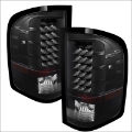 Picture of xTune Chevy Silverado 07-13 LED Tail Lights Black ALT-JH-CS07-LED-BK