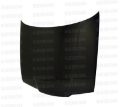 Picture of Seibon 92-98 BMW 3 Series 2dr E36 Exc 318 OEM Carbon Fiber Hood