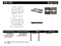 Picture of StopTech Performance 08-09 Infiniti FX50-G37 Rear Brake Pads