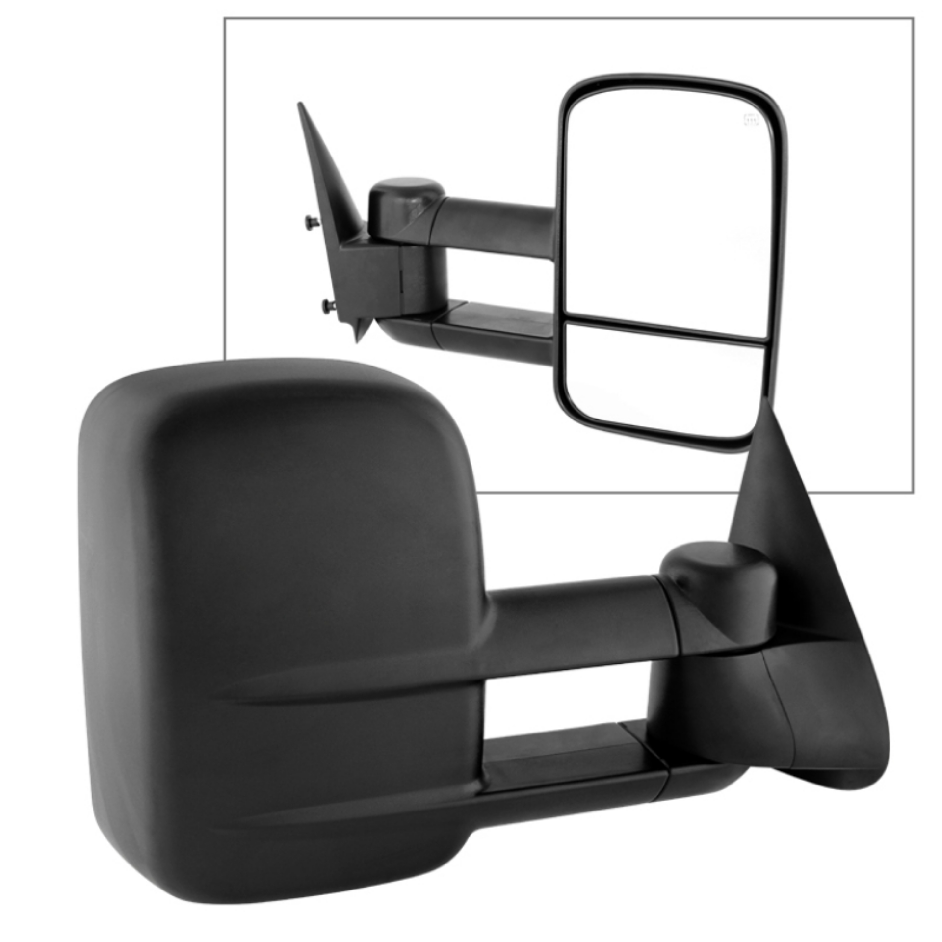 Picture of xTune Chevy Silverado 99-02 Manual Extendable Power Heated Adjust Mirror Right MIR-CS99-PW-R