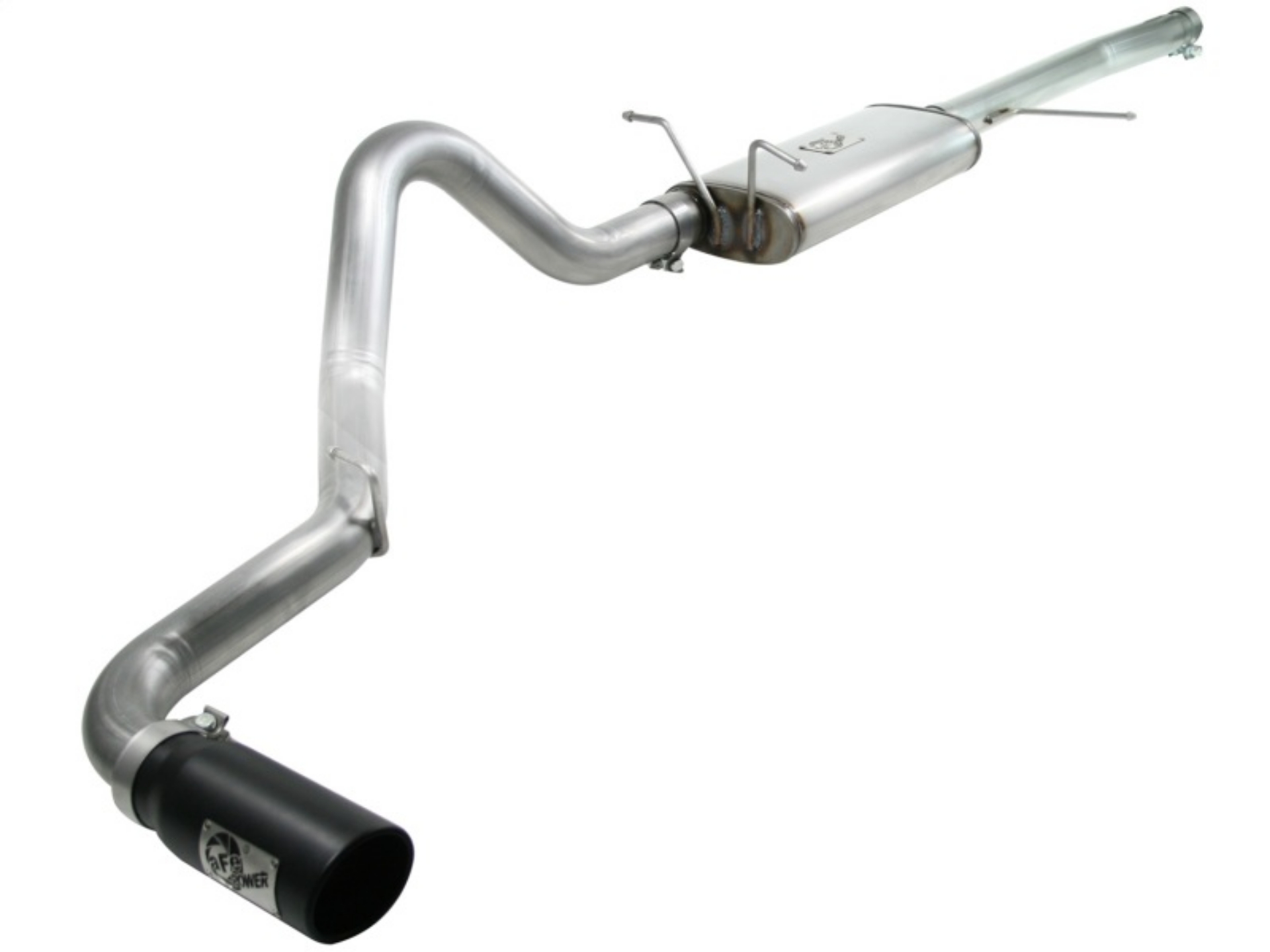 Picture of aFe MACHForce XP Exhaust Cat-Back 3in SS-409 w- Black Tip 97-03 Ford F-150 V8 4-6-5-4L