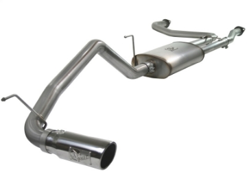Picture of aFe MACHForce XP Exhaust Cat-Back 2-5-3in SS-409 w- Polished Tip 04-12 Nissan Titan V8 5-6L