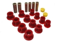 Picture of Energy Suspension 00-04 Ford Excursion 4WD - 99-04 F250-F350 4WD Red Front Leaf Spring Bushing Set