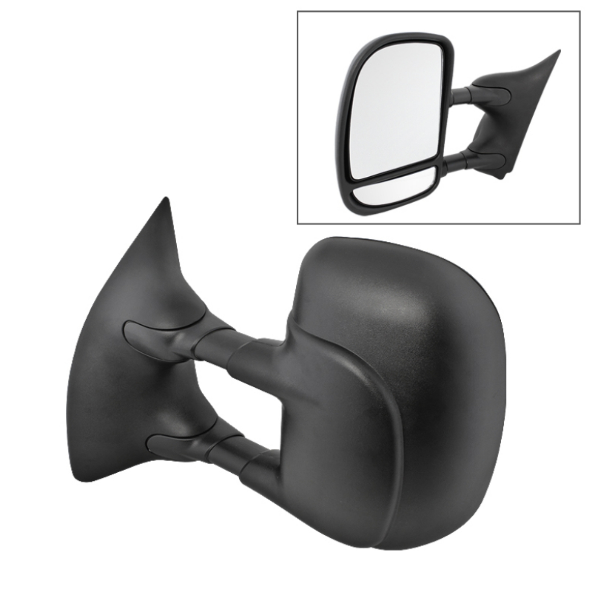 Picture of xTune Ford Superduty 02-07 Manual Extendable Power Adjust Mirror Left MIR-FDSD99S-PW-L