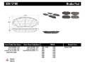 Picture of StopTech Performance 10 Lexus HS 250h - 09 Pontiac Vibe 1-8L - 08-09 Scion xB-xD Front Brake Pads