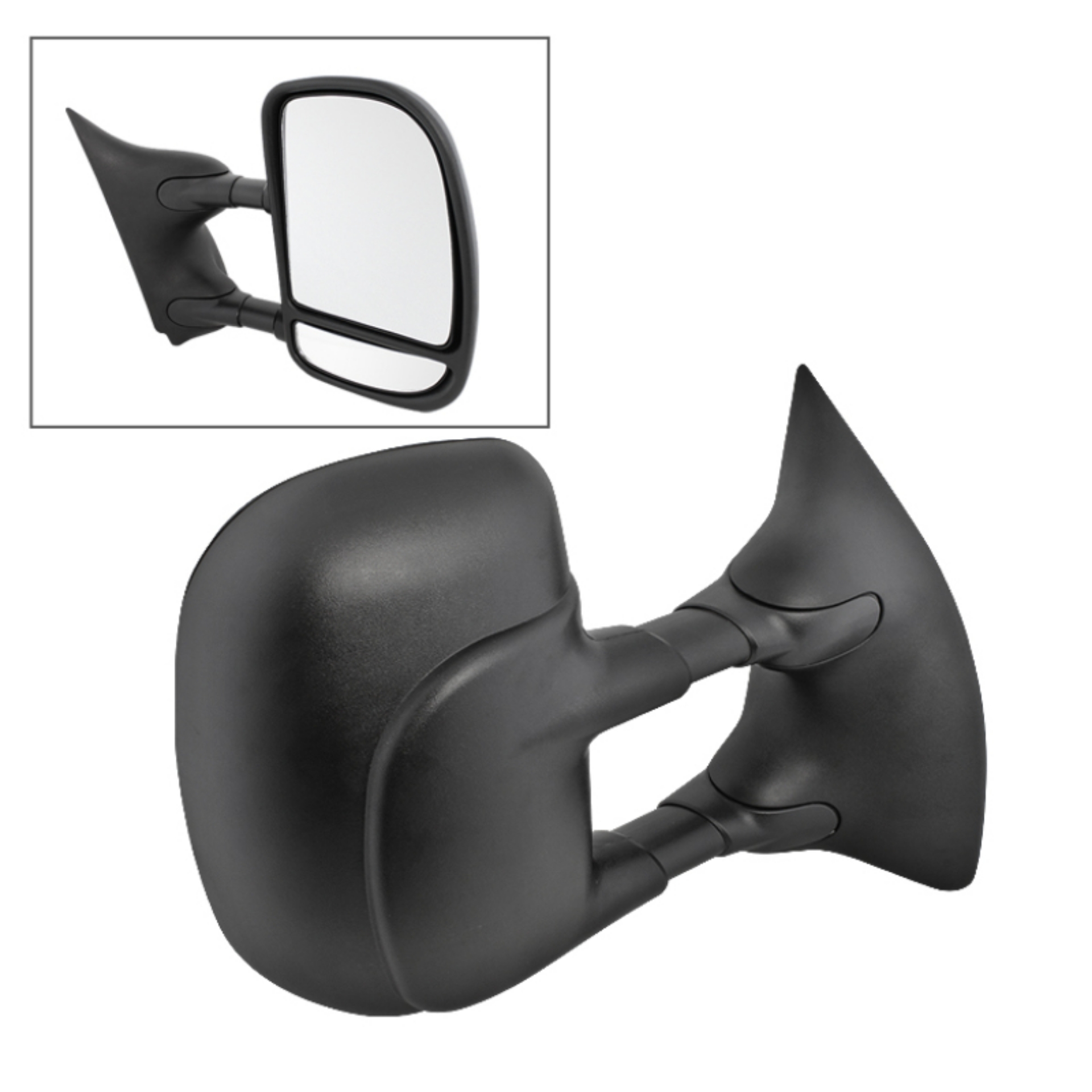 Picture of xTune Ford Superduty 02-07 Manual Extendable Power Adjust Mirror Right MIR-FDSD99S-PW-R