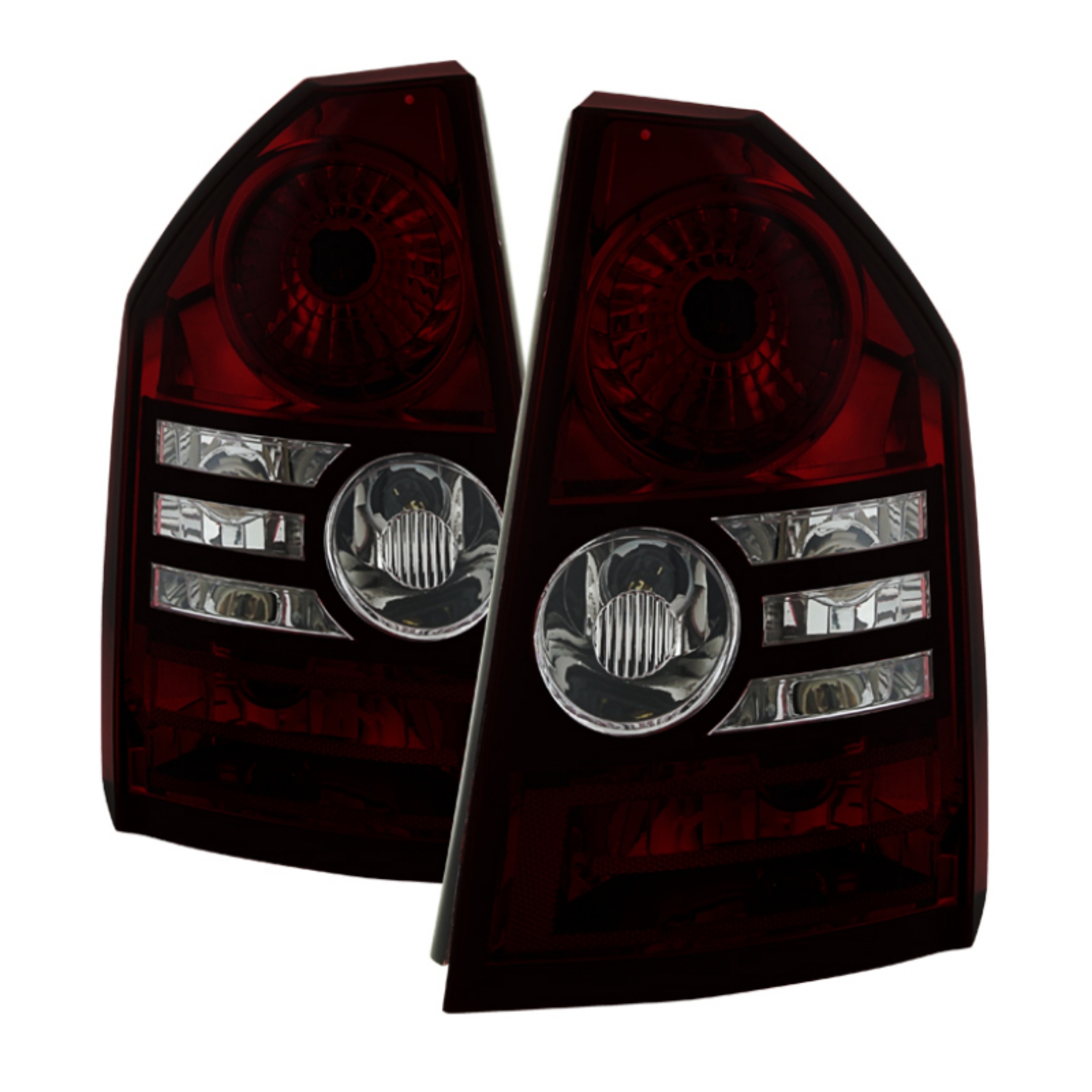Picture of xTune Chrysler 300 2008-2010 OEM Style Tail Lights -Red Smoked ALT-JH-C308-OE-RSM