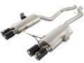 Picture of aFe MACHForce XP Exhaust Cat-Back 2-5in Dia Carbon Fiber Tips SS-304 08-13 BMW M3 E90 V8 4-0L