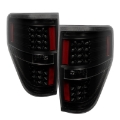 Picture of xTune Ford F150 09-14 LED Tail Lights Black Smoke ALT-JH-FF15009-LED-BSM
