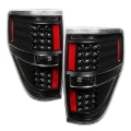 Picture of xTune Ford F150 09-14 LED Tail Lights Black ALT-JH-FF15009-LED-BK