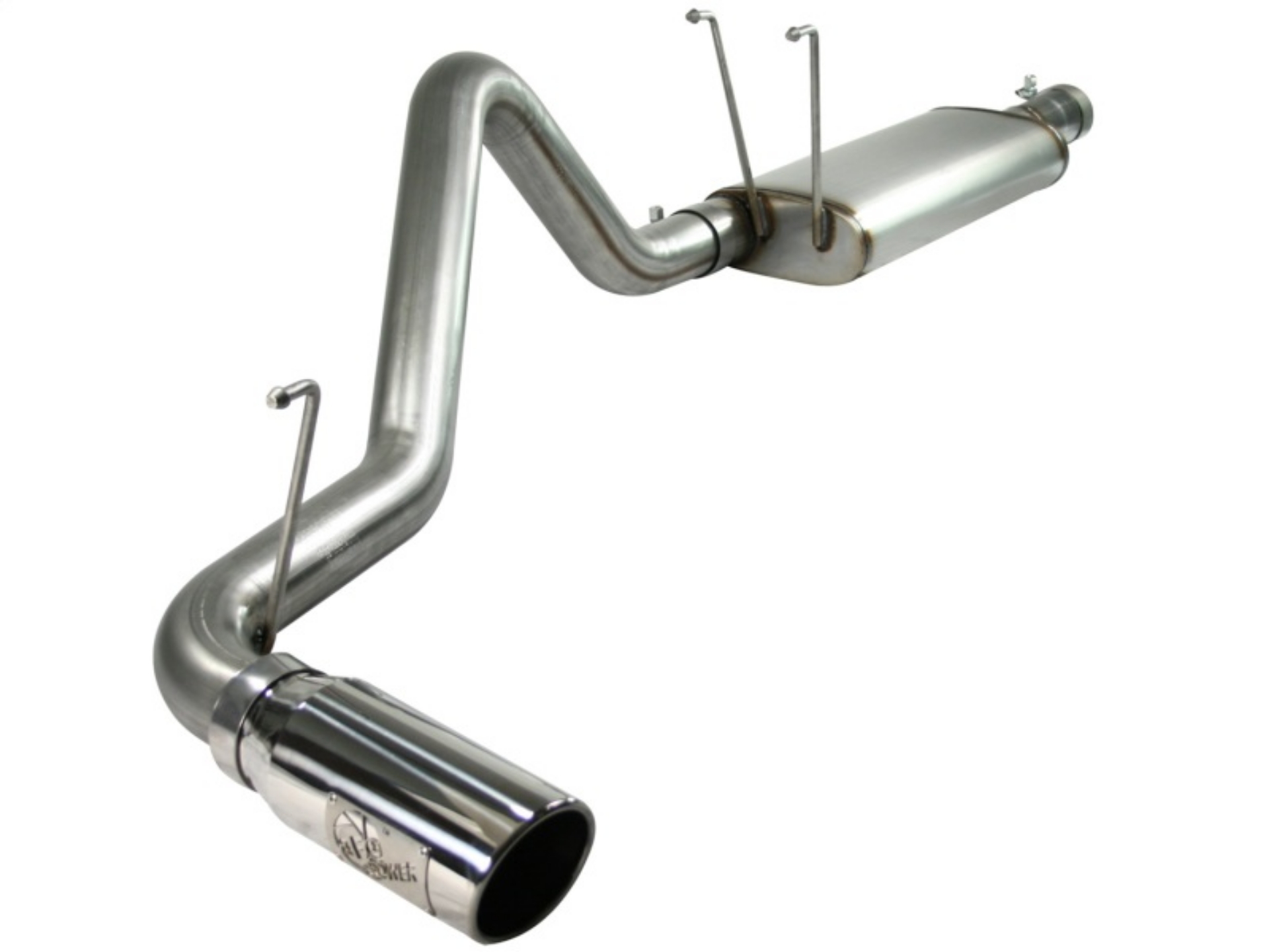 Picture of aFe MACHForce XP Cat-Back Exhaust 3in SS w- Polished Tip 09-12 Dodge Ram 1500 V8 5-7L