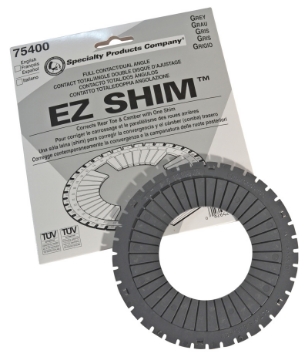 Picture of SPC Performance EZ Shim Dual Angle Camber-Toe Shim Grey