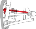Picture of SPC Performance 01-08 Ford Escape-Mazda Tribute Rear Adjustable Camber Arm +--2-0deg