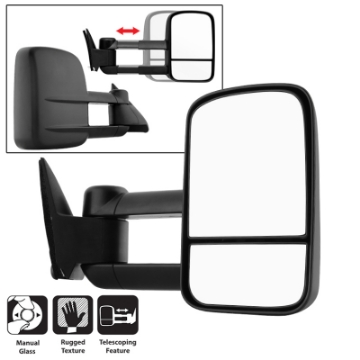 Picture of xTune Chevy C10 88-98 Manual Extendable Manual Adjust Mirror Right MIR-CCK88-MA-R
