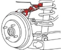 Picture of SPC Performance 01-05 Honda Civic-02-06 Acura RSX Rear EX Arm XR Adjustable Upper Control Arm