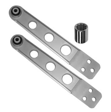 Picture of SPC Performance 02-06 Honda CR-V-Acura RSX-03-10 Element Silver Anodized Rear Lower Control Arms