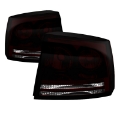 Picture of xTune Dodge Charger 05-08 OEM Style Tail Lights Dark Red ALT-JH-DC05-OE-RSM
