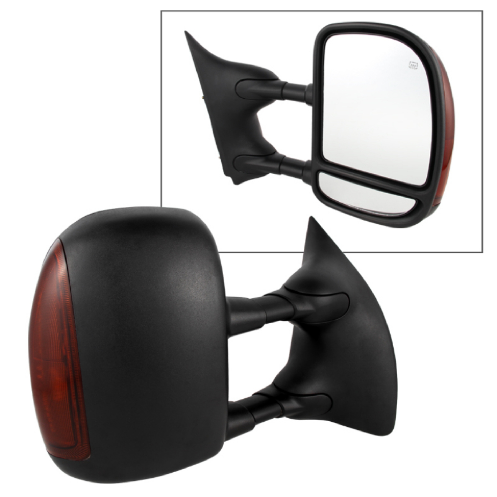Picture of xTune Ford Superduty 02-07 Manual Extendable Power Heated Adjust Mirror Right MIR-FDSD99S-PW-AM-R