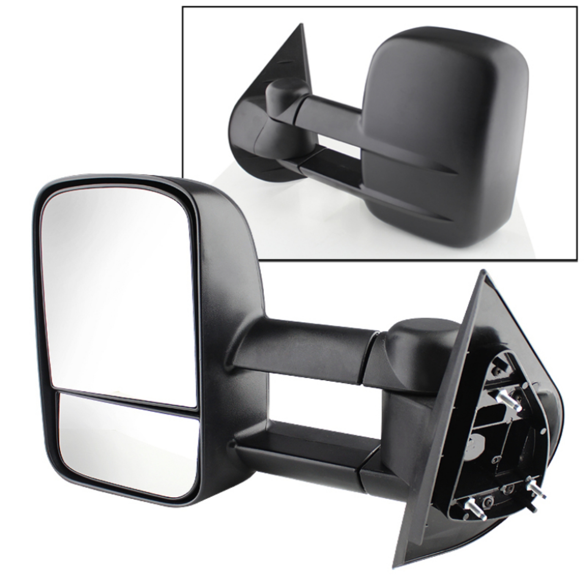 Picture of xTune Chevy Silverado 07-12 Manual Extendable Manual Adjust Mirror Left MIR-CSIL07-MA-L