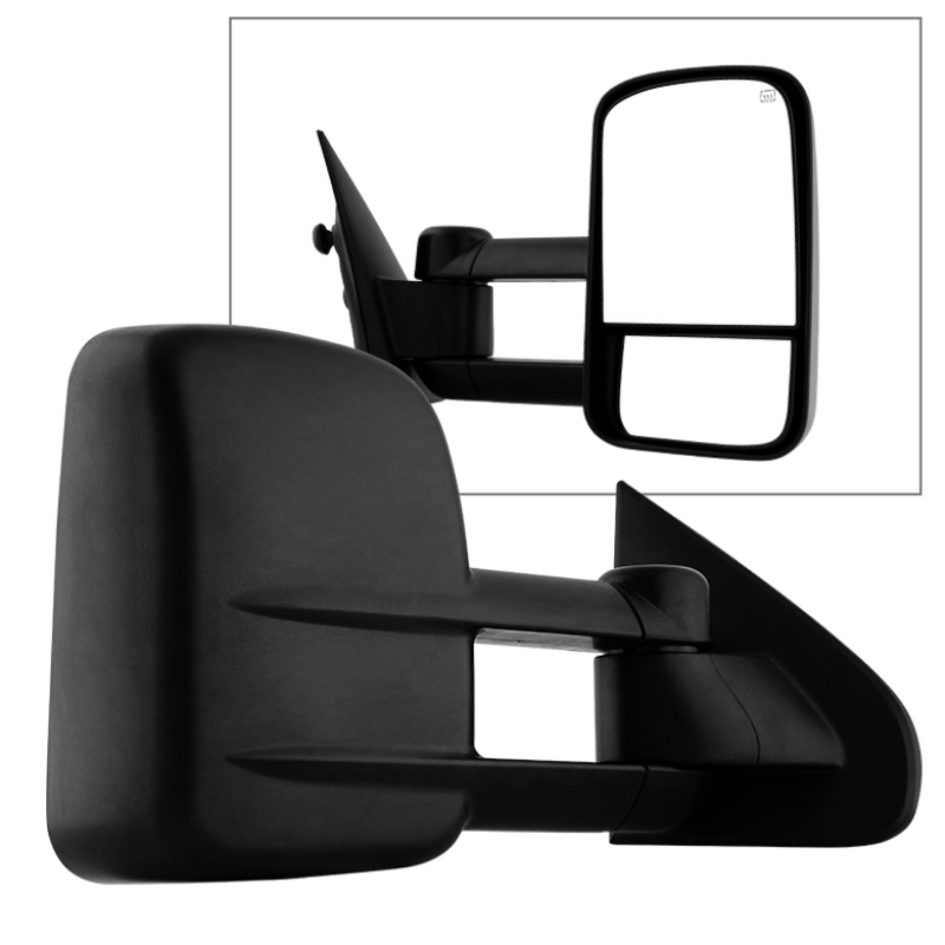 Picture of Xtune Chevy Silverado 14-15 Power Heated Telescoping Mirror Right MIR-CSIL14-PWH-R
