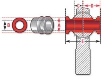 Picture of SPC Performance MIS-ALIGN INSERT - PAIR